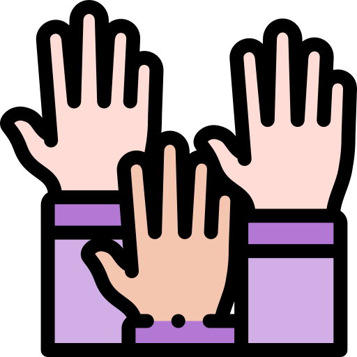 Raise hand